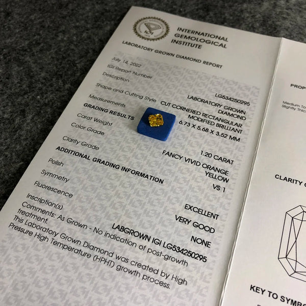 Yellow Faceted Diamond-ToShay.org