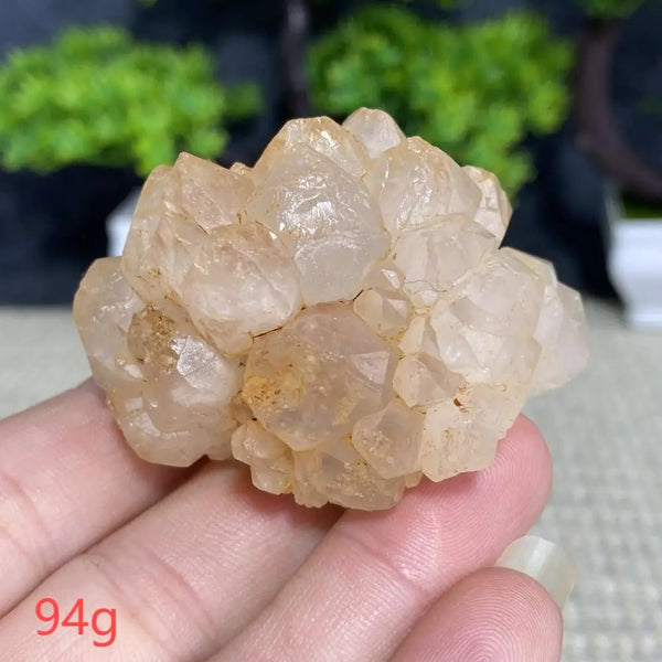 White Quartz Crystal Cluster-ToShay.org