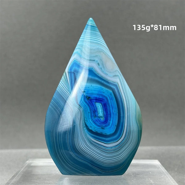 Blue Agate Torch-ToShay.org