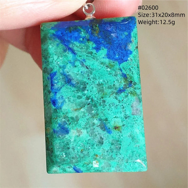 Blue Azurite Pendant-ToShay.org