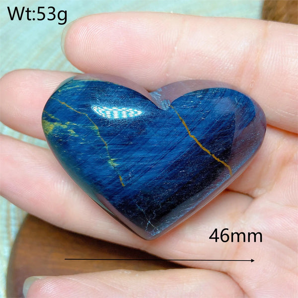 Blue Tiger Eye Heart-ToShay.org