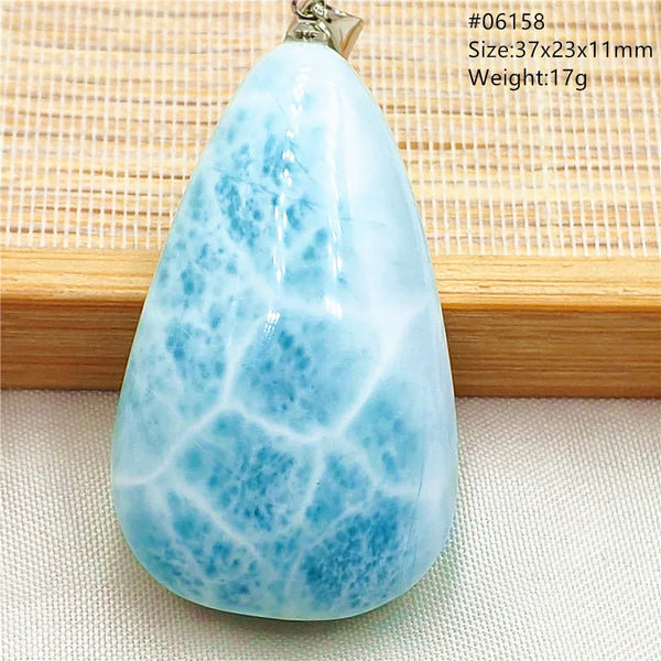 Blue Larimar Pendant-ToShay.org