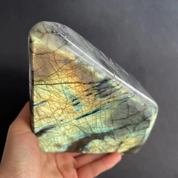 Blue Labradorite Flash Stone-ToShay.org