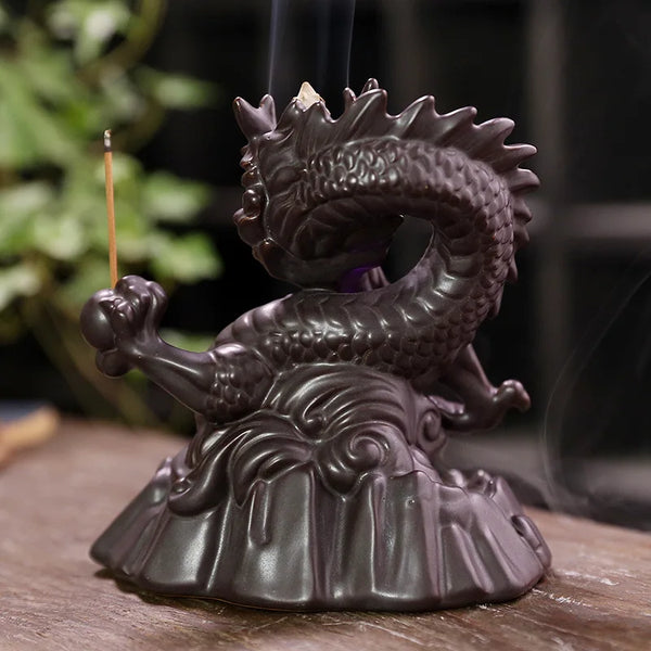 Dragon Incense Backflow Burner-ToShay.org