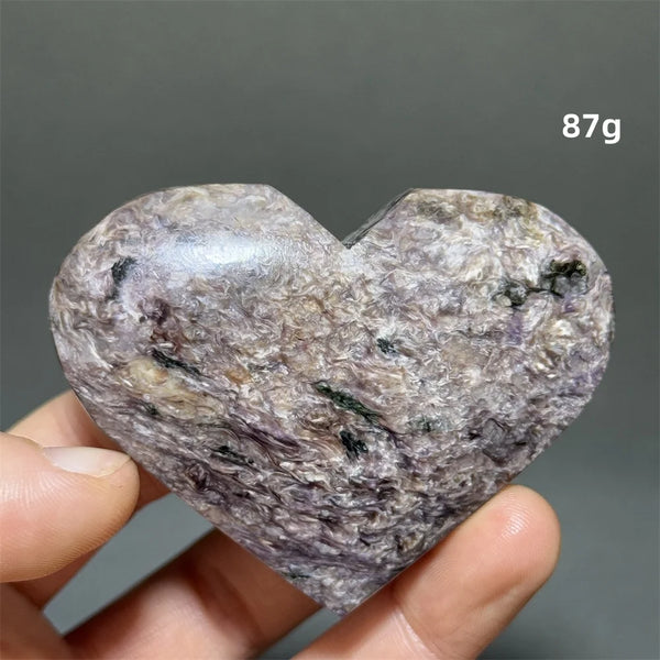 Purple Dragon Crystal Heart-ToShay.org
