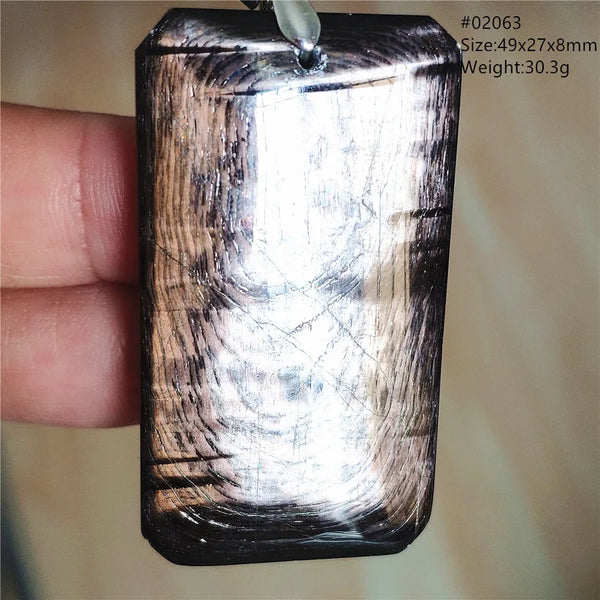 Black Hypersthene Pendant-ToShay.org