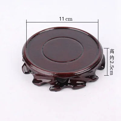 Round Wood Base-ToShay.org