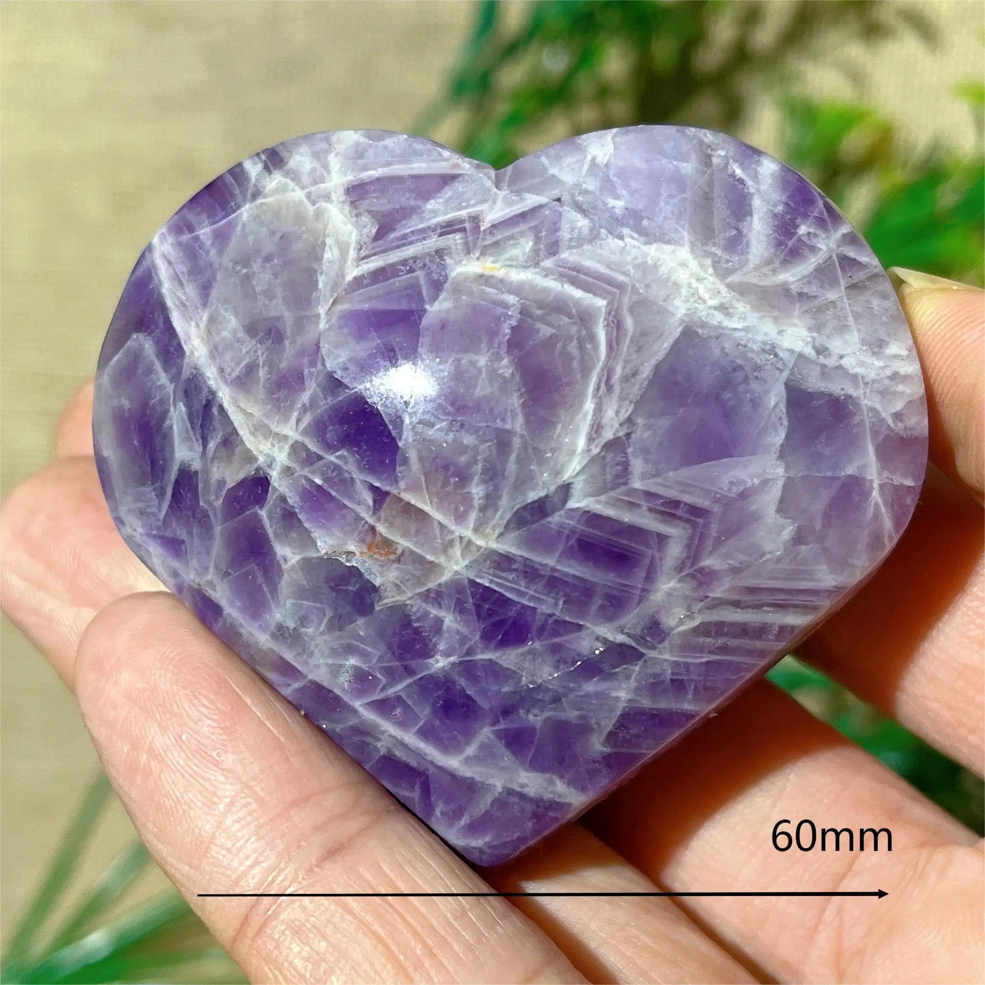 Purple Dream Amethyst Heart-ToShay.org