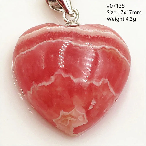 Red Rhodochrosite Pendant-ToShay.org