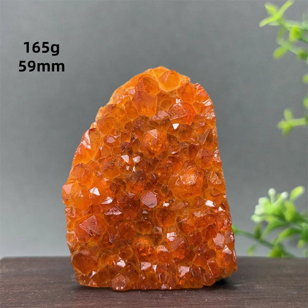 Orange Citrine Mineral Crystal-ToShay.org