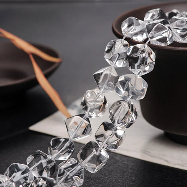 Clear Rock Quartz Beads-ToShay.org