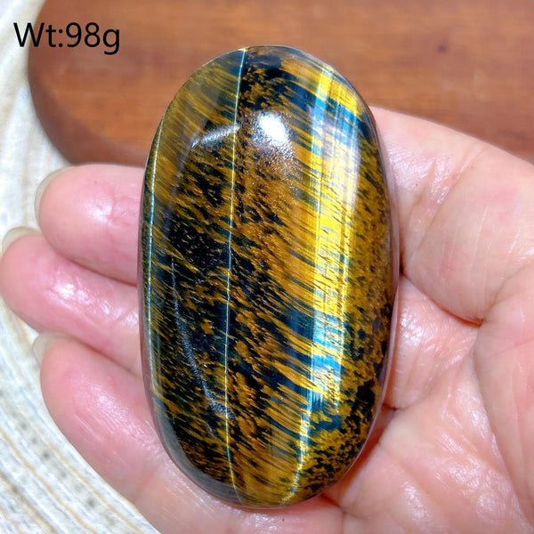 Blue Yellow Tiger Eye-ToShay.org