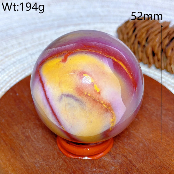 Yellow Mookaite Ball-ToShay.org