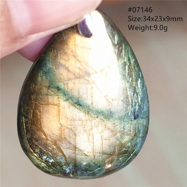 Blue Light Labradorite Pendant-ToShay.org