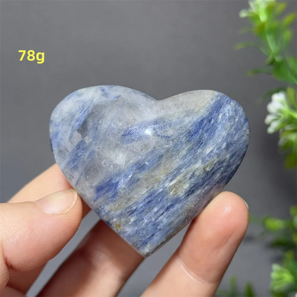 White Blue Crystal Hearts-ToShay.org