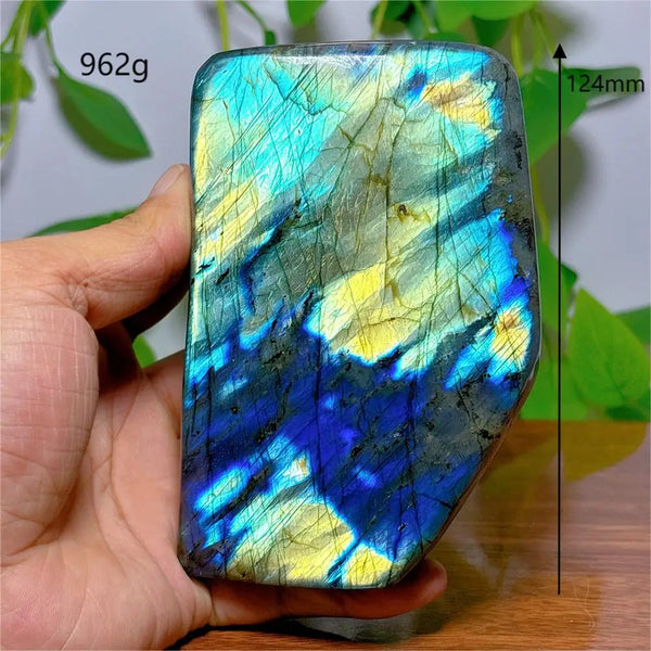 Blue Labradorite Crystal-ToShay.org