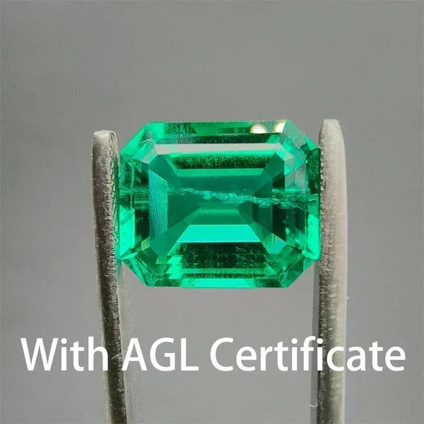 Green Faceted Emerald-ToShay.org