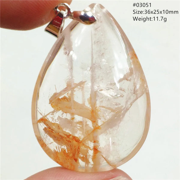 White Orange Phantom Pendant-ToShay.org