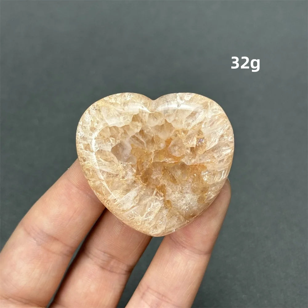 Orange Carnelian Heart-ToShay.org