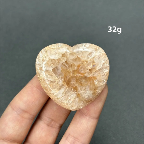 Orange Carnelian Heart-ToShay.org