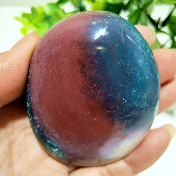 Ocean Jasper Palm Stone-ToShay.org