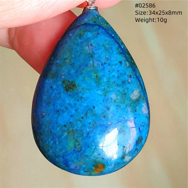 Blue Azurite Pendant-ToShay.org