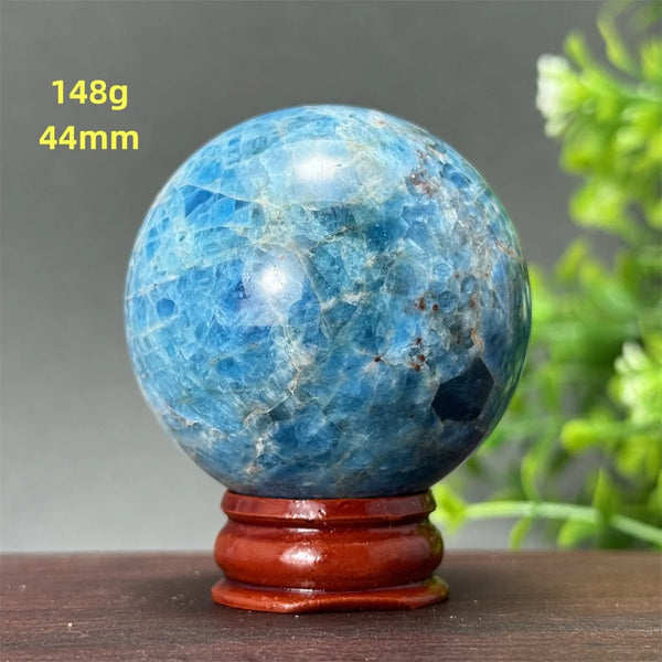 Blue Apatite Quartz Ball-ToShay.org