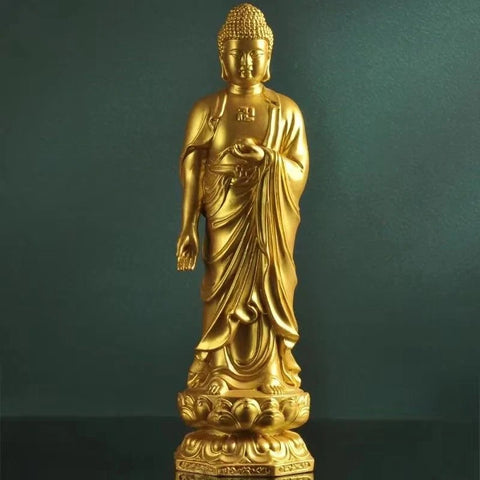 Gold Amitabha Buddha-ToShay.org