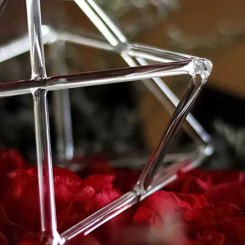 Rainbow Crystal Singing Pyramid - Quartz Sound Healing Bowl for Meditation & Chakra Balancing-ToShay.org