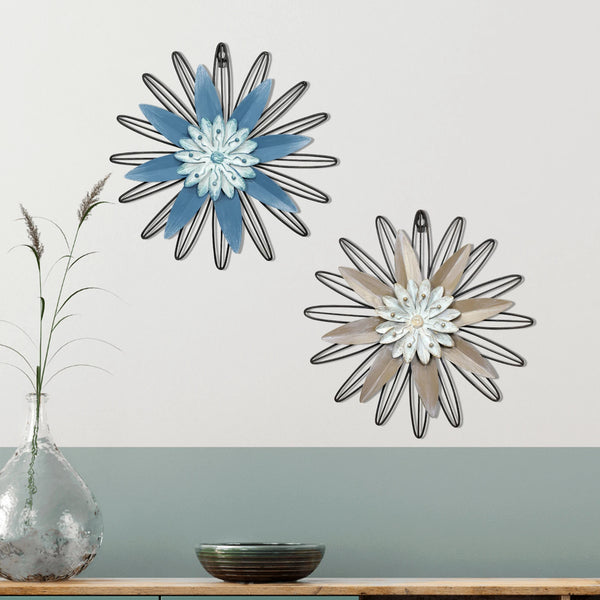 Iron Flower Wall Art-ToShay.org