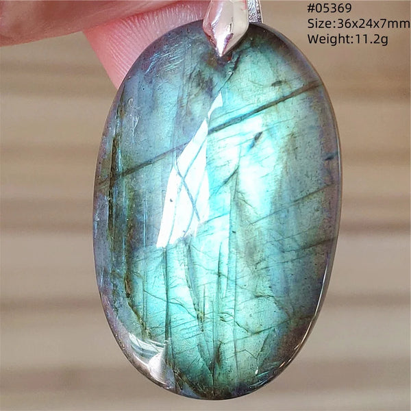 Blue Light Labradorite Pendant-ToShay.org