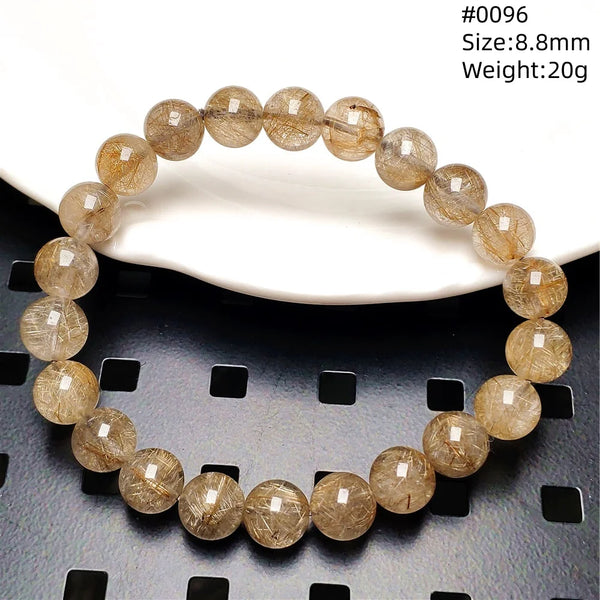 Silver Rutilated Quartz Bracelet-ToShay.org