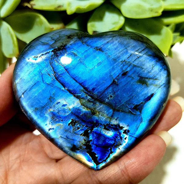 Blue Labrador Stone Heart-ToShay.org
