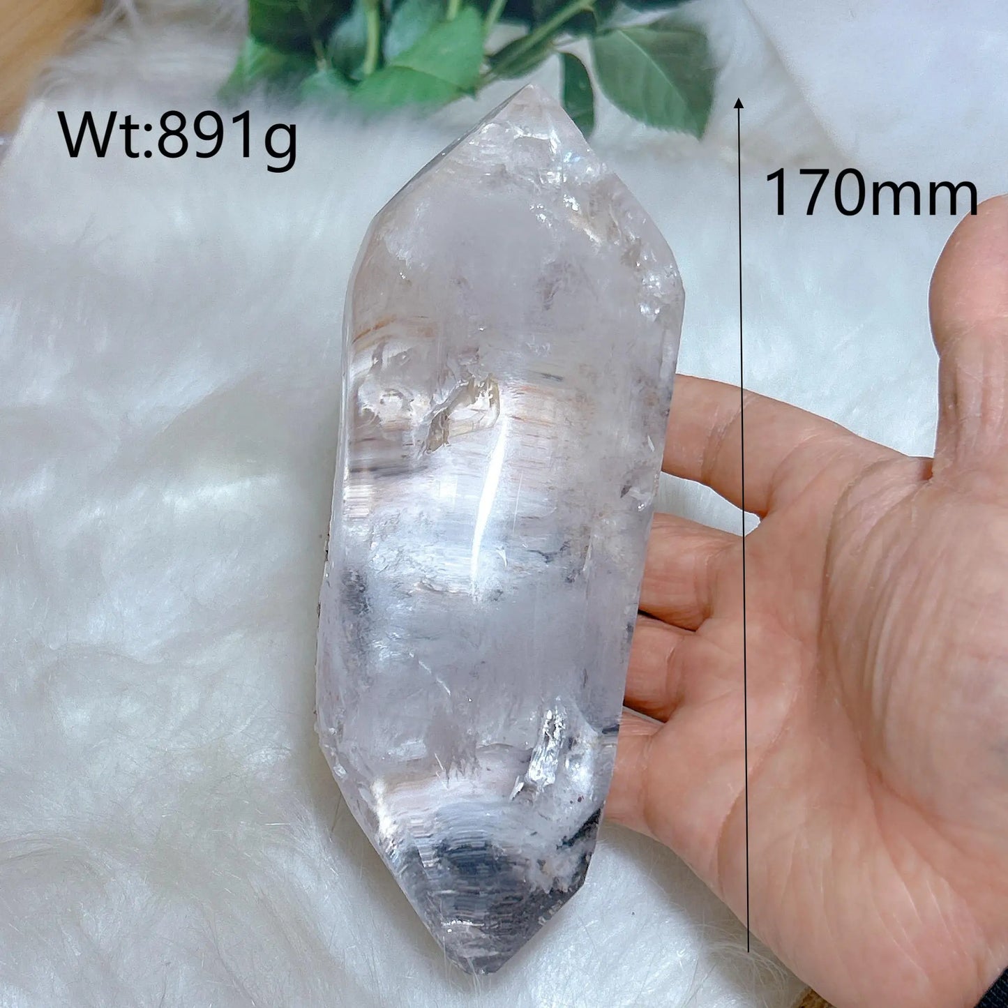 Clear Rainbow Quartz Crystal-ToShay.org