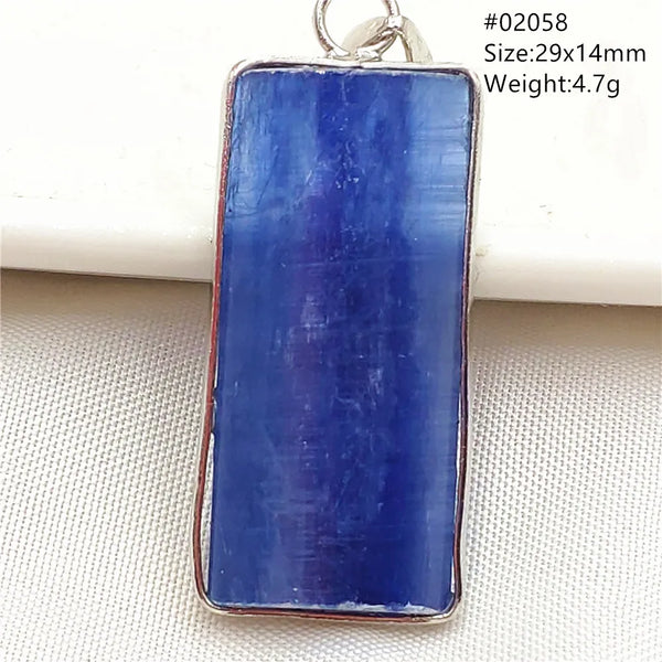 Blue Kyanite Cat Eye Pendant-ToShay.org
