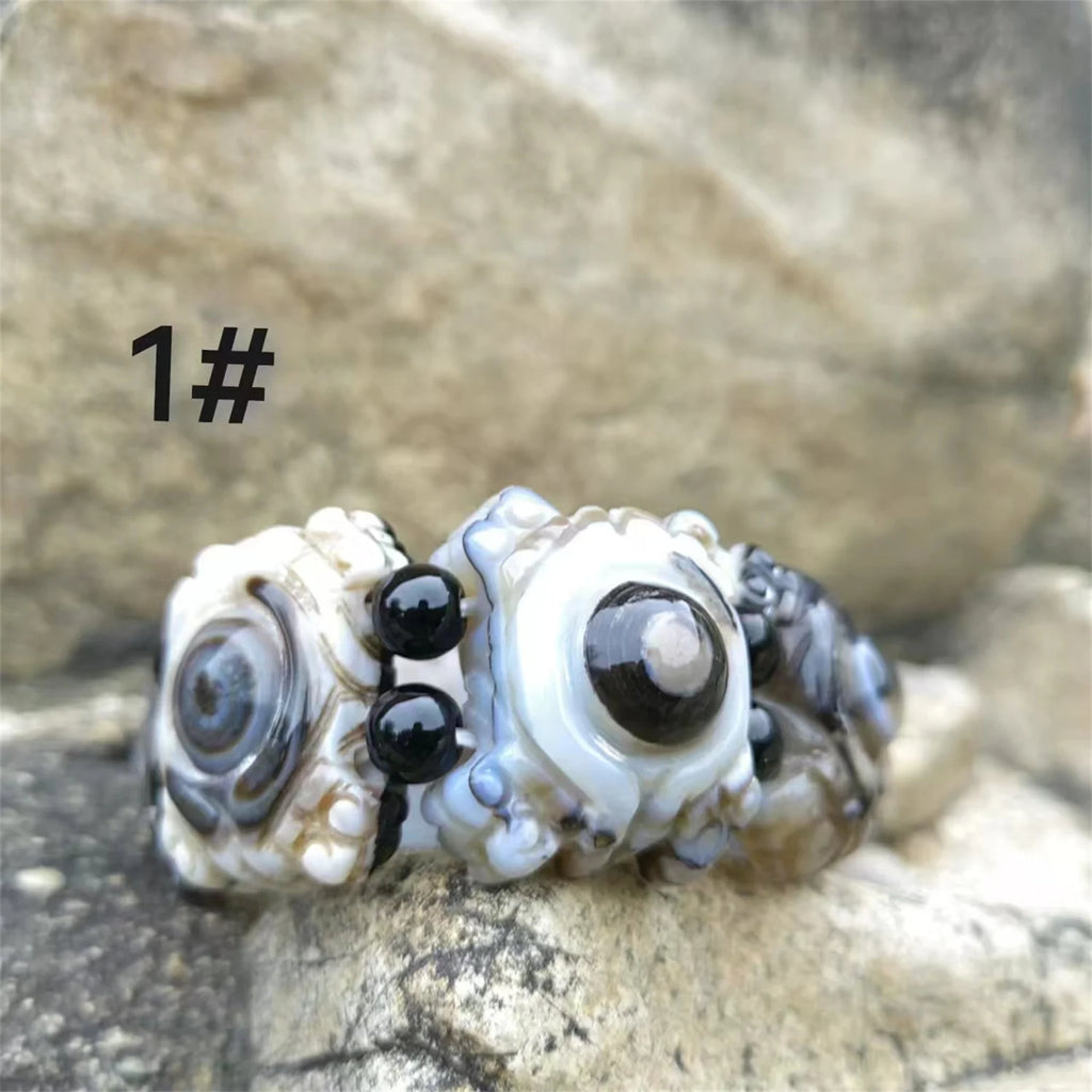 Tibetan Agate Eye Bracelet-ToShay.org