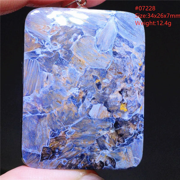 Blue Pietersite Pendant-ToShay.org