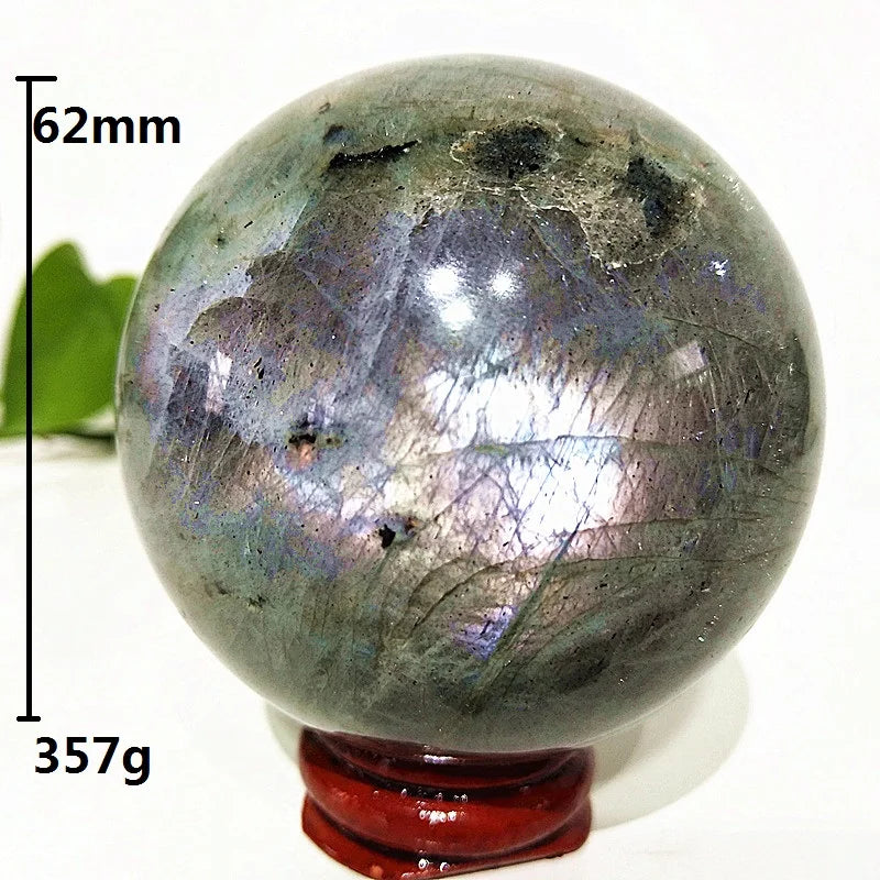 Yellow Labradorite Crystal Ball-ToShay.org