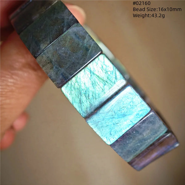 Blue Labradorite Bracelet-ToShay.org