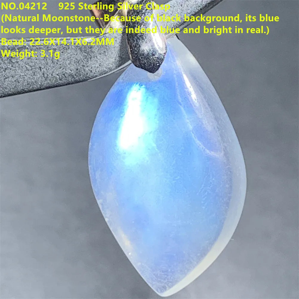 Blue Light Moonstone Pendants-ToShay.org