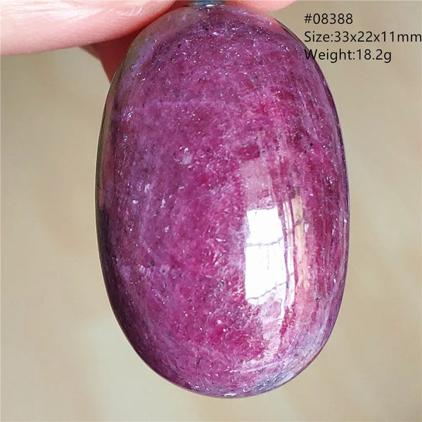 Red Ruby Zoisite Pendant-ToShay.org