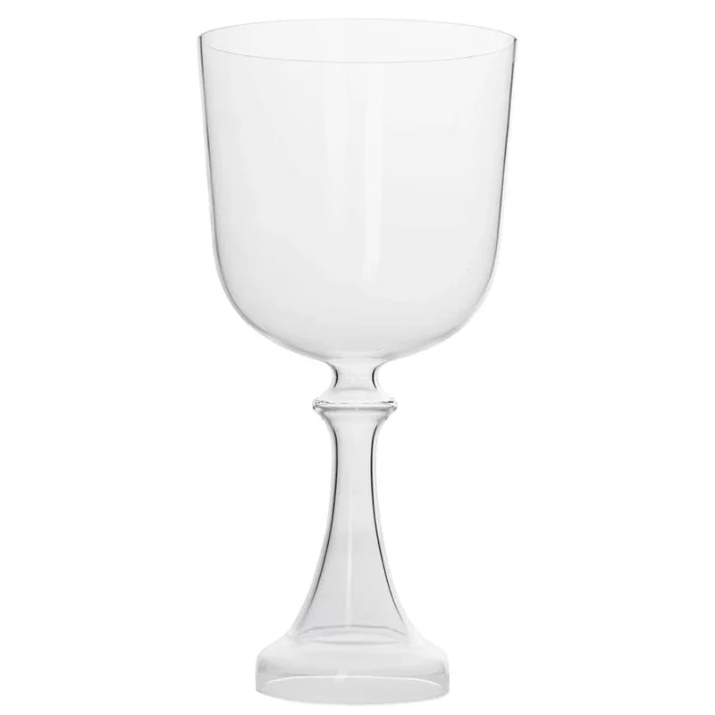 Clear Crystal Singing Chalice-ToShay.org