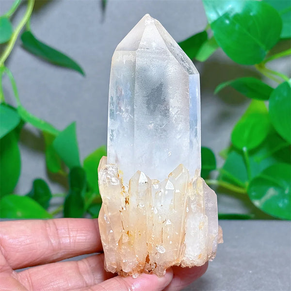 Clear Crystal Quartz Cluster-ToShay.org