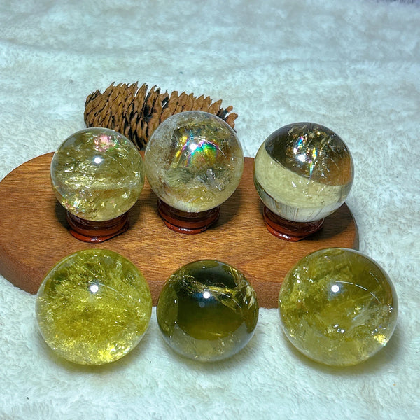 Yellow Citrine Ball-ToShay.org