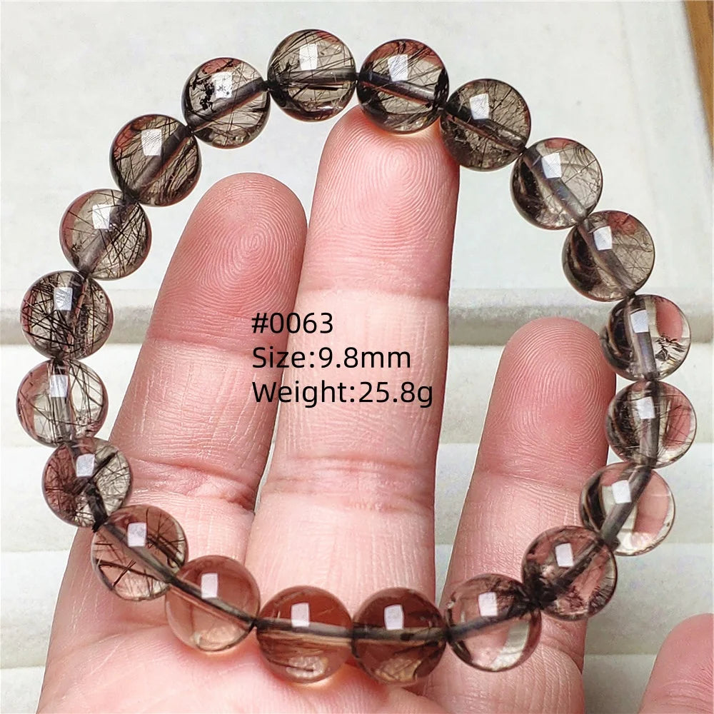 Black Rutilated Quartz Bracelet-ToShay.org