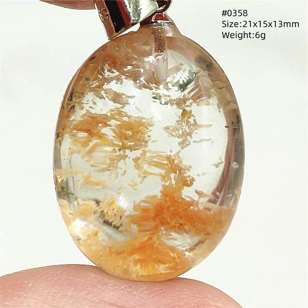 Green Phantom Quartz Pendant-ToShay.org