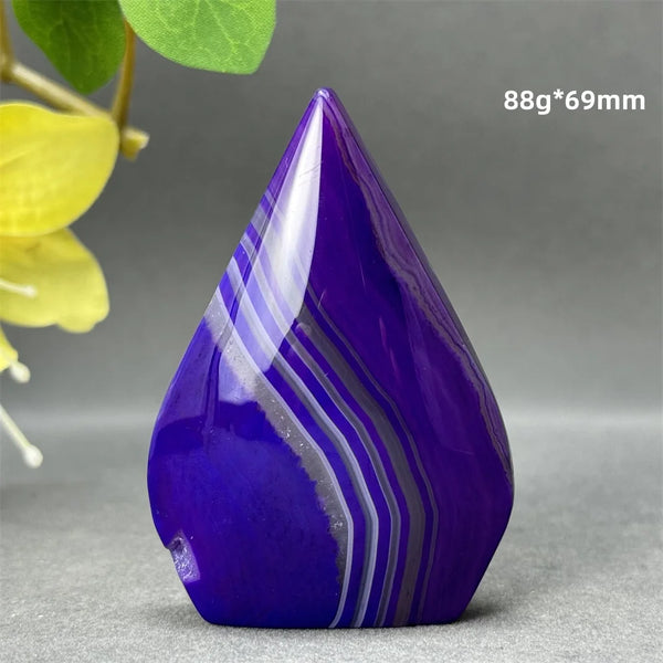 Purple Agate Torch-ToShay.org