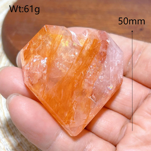 Orange Rainbow Fire Quartz-ToShay.org