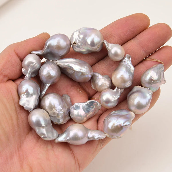 Grey Pearl Beads-ToShay.org