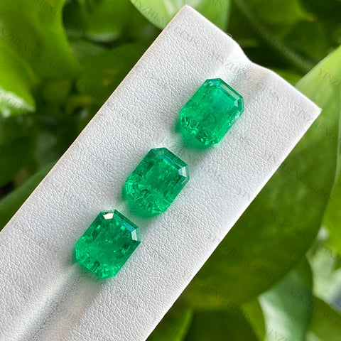 Green Faceted Emerald-ToShay.org